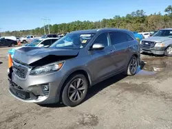 KIA salvage cars for sale: 2019 KIA Sorento EX