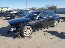 Salvage cars for sale at Wilmer, TX auction: 2015 Audi A4 Premium Plus