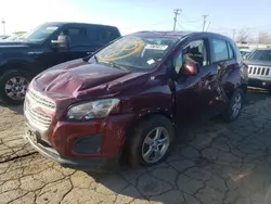 2016 Chevrolet Trax LS en venta en Chicago Heights, IL