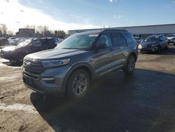 Ford salvage cars for sale: 2021 Ford Explorer XLT