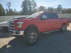 Salvage cars for sale at Greenwell Springs, LA auction: 2016 Ford F150 Supercrew