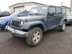 Jeep Wrangler salvage cars for sale: 2016 Jeep Wrangler Unlimited Sport