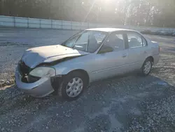 Salvage cars for sale at Ellenwood, GA auction: 2000 Honda Civic Base