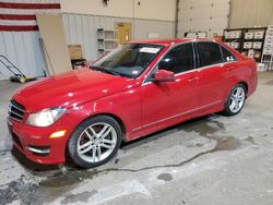 Salvage cars for sale at Candia, NH auction: 2014 Mercedes-Benz C 300 4matic