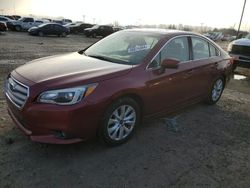 Salvage cars for sale at Indianapolis, IN auction: 2017 Subaru Legacy 2.5I Premium