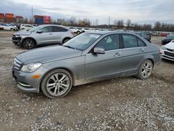 Vehiculos salvage en venta de Copart Columbus, OH: 2013 Mercedes-Benz C 300 4matic