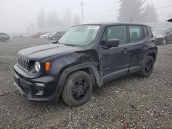 Jeep salvage cars for sale: 2020 Jeep Renegade Sport