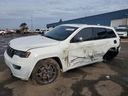 Salvage SUVs for sale at auction: 2021 Jeep Grand Cherokee Limited