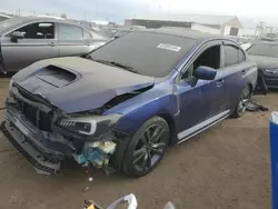 Salvage cars for sale at Brighton, CO auction: 2016 Subaru WRX Premium