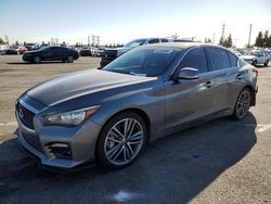 Salvage cars for sale at Rancho Cucamonga, CA auction: 2015 Infiniti Q50 Base