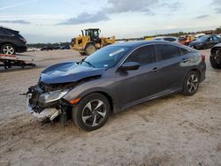 Salvage cars for sale at Houston, TX auction: 2020 Honda Civic LX