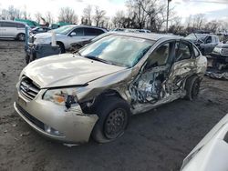 Salvage cars for sale at Baltimore, MD auction: 2008 Hyundai Elantra GLS