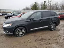 Mitsubishi Vehiculos salvage en venta: 2018 Mitsubishi Outlander SE