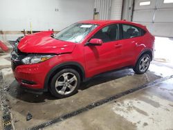 Salvage cars for sale at York Haven, PA auction: 2017 Honda HR-V LX