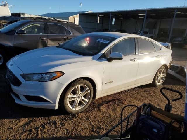 2018 Ford Fusion SE Hybrid