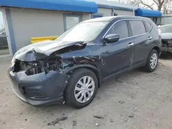 Salvage cars for sale at Wichita, KS auction: 2015 Nissan Rogue S