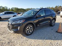 Salvage cars for sale at Houston, TX auction: 2020 Ford Escape Titanium