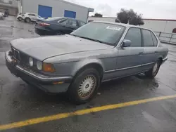 Salvage cars for sale at Hayward, CA auction: 1988 BMW 735 I Automatic