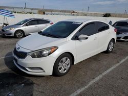 Salvage cars for sale at Van Nuys, CA auction: 2015 KIA Forte LX