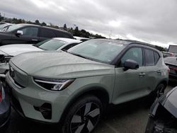 Salvage cars for sale at Vallejo, CA auction: 2023 Volvo XC40 Recharge Ultimate