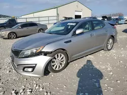 Salvage cars for sale at Lawrenceburg, KY auction: 2015 KIA Optima LX