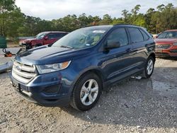 Salvage cars for sale at Houston, TX auction: 2017 Ford Edge SE