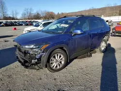 Salvage cars for sale at Grantville, PA auction: 2022 Toyota Corolla Cross LE