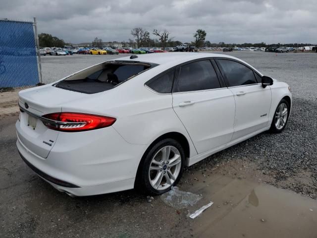 2018 Ford Fusion SE Hybrid