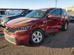 KIA salvage cars for sale: 2021 KIA Sorento LX