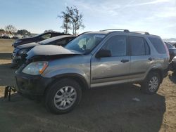 Salvage cars for sale at San Martin, CA auction: 2005 Honda CR-V LX