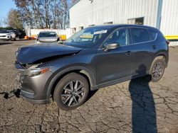 Salvage cars for sale at Portland, OR auction: 2018 Mazda CX-5 Touring