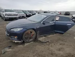 Tesla Vehiculos salvage en venta: 2014 Tesla Model S