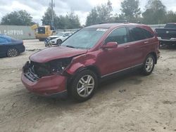 Salvage cars for sale from Copart Midway, FL: 2010 Honda CR-V EXL