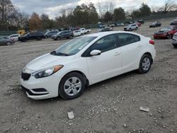 Salvage cars for sale at Madisonville, TN auction: 2016 KIA Forte LX