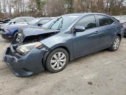 Vehiculos salvage en venta de Copart Austell, GA: 2015 Toyota Corolla L