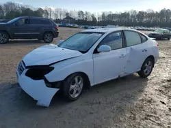 Salvage cars for sale from Copart Charles City, VA: 2007 Hyundai Elantra GLS