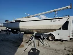 Salvage boats for sale at Arcadia, FL auction: 1979 Sail Boat Boat