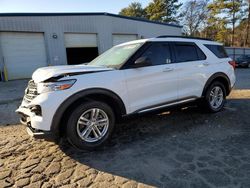 Ford salvage cars for sale: 2021 Ford Explorer XLT