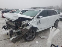 Salvage cars for sale at Wayland, MI auction: 2015 Audi Q7 Prestige