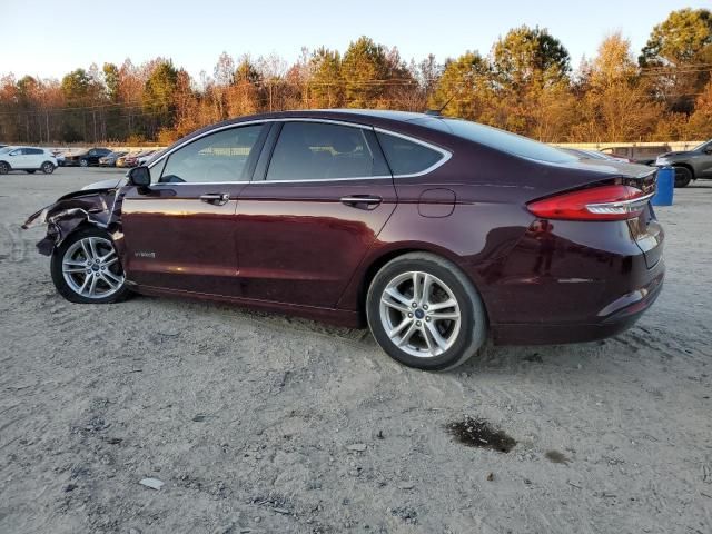 2018 Ford Fusion SE Hybrid