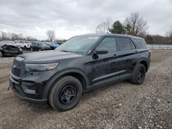 Salvage SUVs for sale at auction: 2022 Ford Explorer Police Interceptor