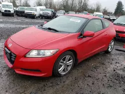 Honda crz salvage cars for sale: 2012 Honda CR-Z