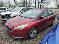 Salvage cars for sale from Copart Central Square, NY: 2015 Ford Focus SE