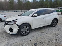 Salvage cars for sale at Gainesville, GA auction: 2020 Nissan Murano Platinum