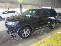 Salvage cars for sale from Copart Indianapolis, IN: 2017 Ford Explorer XLT