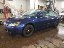 Honda Vehiculos salvage en venta: 2005 Honda Accord LX