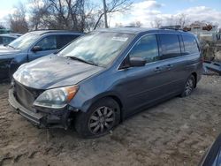 Salvage cars for sale at Baltimore, MD auction: 2010 Honda Odyssey EXL