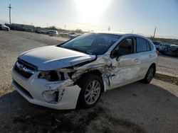 Salvage cars for sale at Tucson, AZ auction: 2012 Subaru Impreza Premium