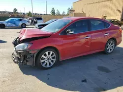 Nissan salvage cars for sale: 2017 Nissan Sentra S