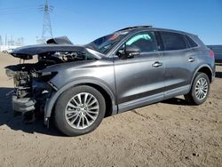 Salvage cars for sale at Adelanto, CA auction: 2018 Lincoln MKX Select